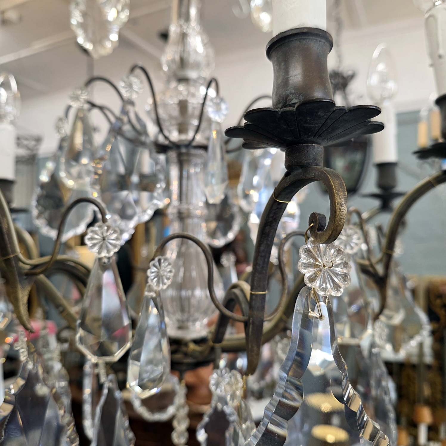 A Parisian Salon Chandelier A Parisian Salon Chandelier